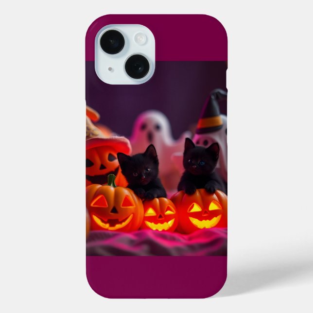 Ultimate Halloween iPhoneCase – Silly Pumpkins Case-Mate iPhone Case (Back)