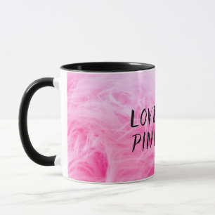 Ultimate Hot Pink Fuzzy Faux Fur Mug