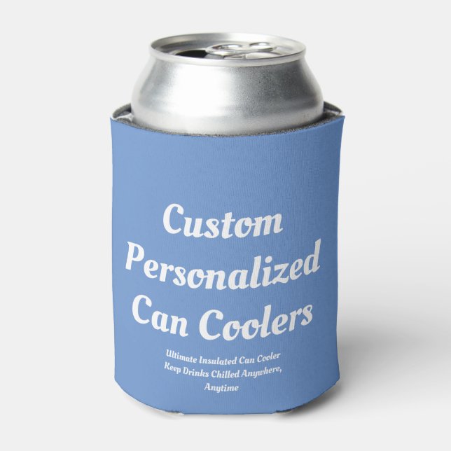 Ultimate Insulated Can Cooler, Hip Drink Coolers (Can Front)