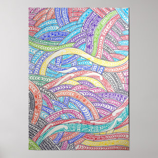 Ultimate Maori Design Landscape Poster