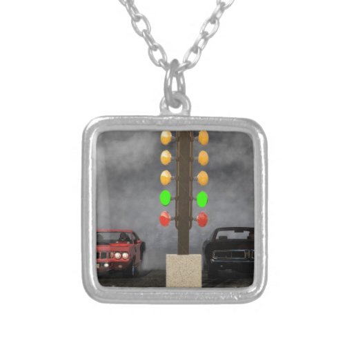 Ultimate Mopar Showdown Silver Plated Necklace