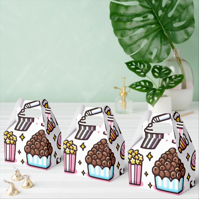 Ultimate Movie Night Party Food Extravaganza Favor Boxes (Multiple)