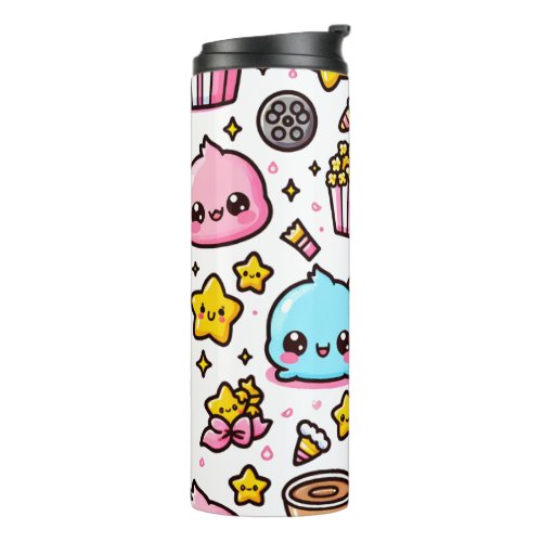 Ultimate Movie Night Party Food Extravaganza Thermal Tumbler