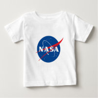 Ultimate NASA Logo Rocket White Soft Cotton