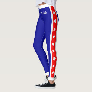 Ultimate Patriot USA Stars and Stripes Leggings