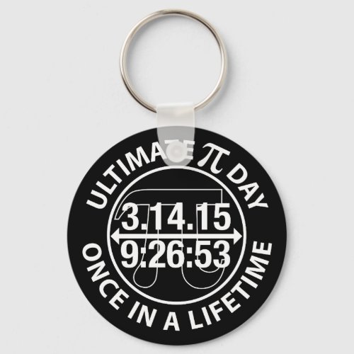 Ultimate Pi Day 2015 Keychain