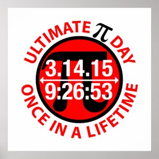 Ultimate Pi Day 2015 Poster