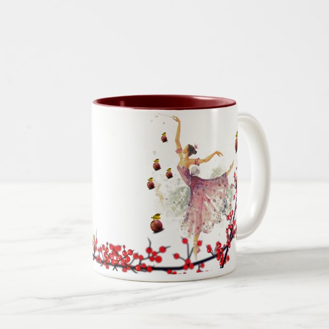 Ultimate Plum Fairy Coffee Mug (Front Right)