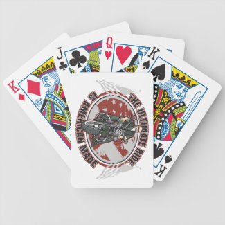 Ultimate Ride American Made Motorcycles Cards Bicycle Playing Cards