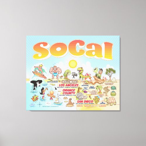 Ultimate SoCal Canvas Print