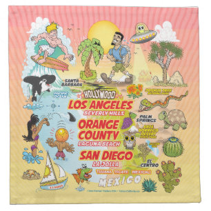 Ultimate SoCal Cloth Napkin