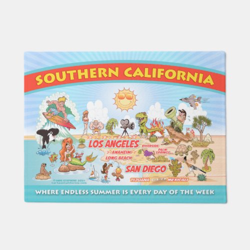 Ultimate Sunny California Standard Door Mat