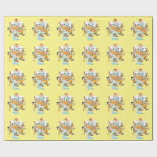 Ultimate Sunny California Wrapping Paper
