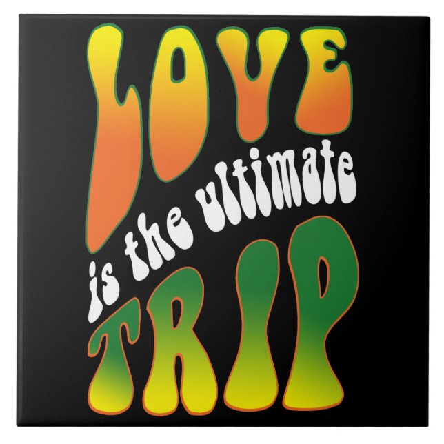 Ultimate Trip Ceramic Tile (Front)