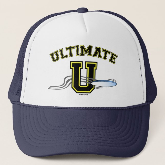 Ultimate Trucker Hat yellow (Front)