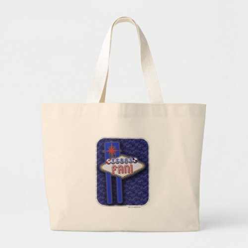 Ultimate Vegas Fan Travel Time Design Large Tote Bag