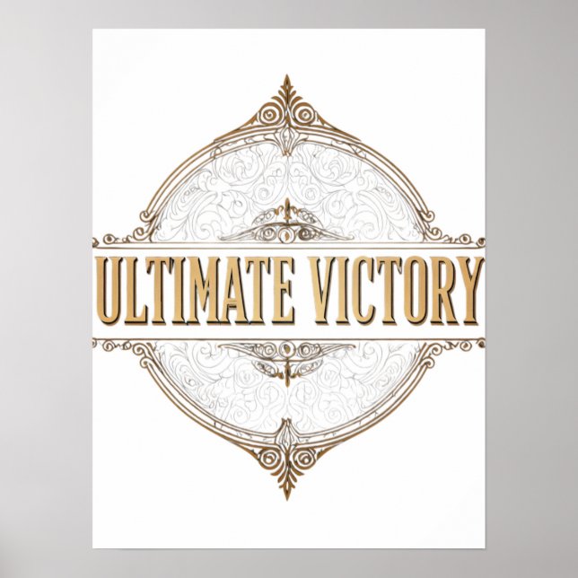Ultimate Victory  Poster (Front)