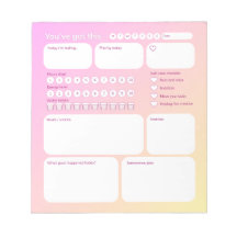 Ultimate Wellness Planner Notepad