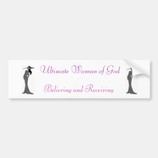 Ultimate Woman bumper sticker