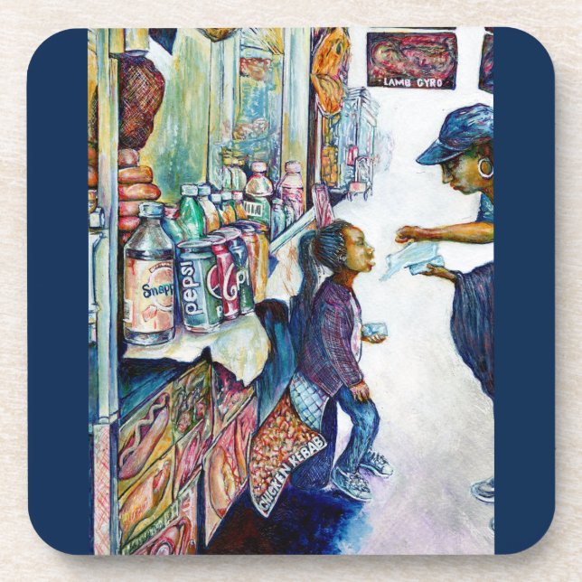 Ultimately Produces Hope Beverage Coaster (Front)