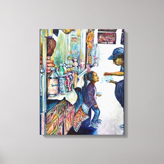 Ultimately Produces Hope Canvas Print (Front)