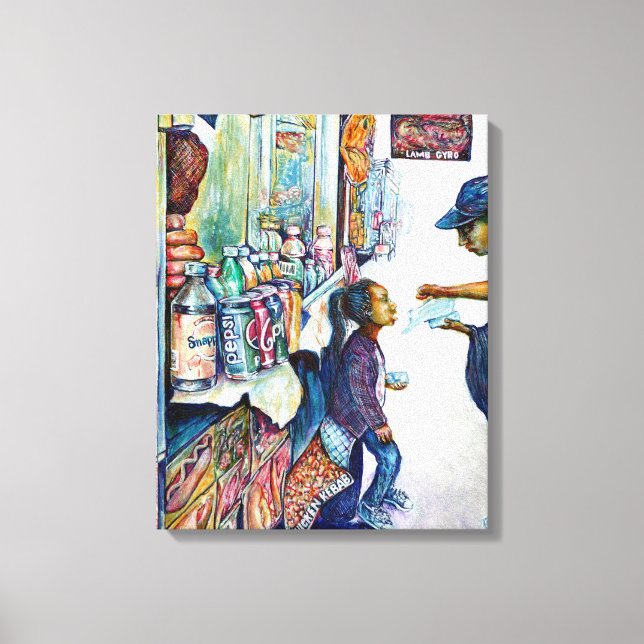 Ultimately Produces Hope Canvas Print (Front)