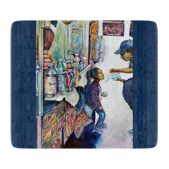 Ultimately Produces Hope Cutting Board (Front)
