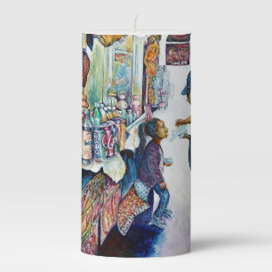 Ultimately Produces Hope Pillar Candle