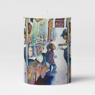 Ultimately Produces Hope Pillar Candle