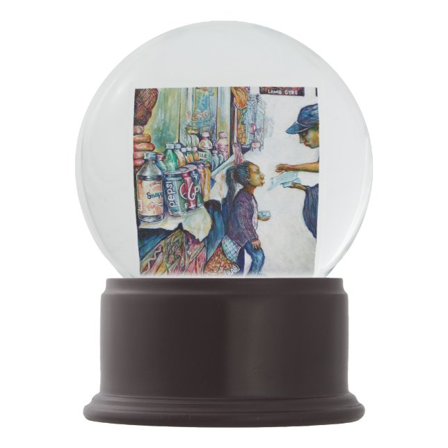 Ultimately Produces Hope Snow Globe (Front)