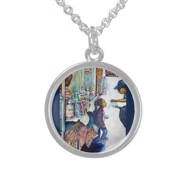 Ultimately Produces Hope Sterling Silver Necklace (Front)