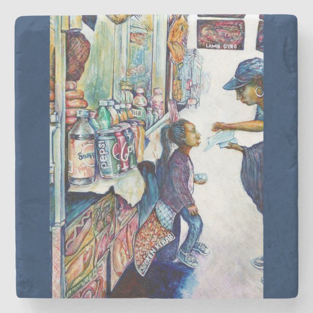 Ultimately Produces Hope Stone Coaster (Front)