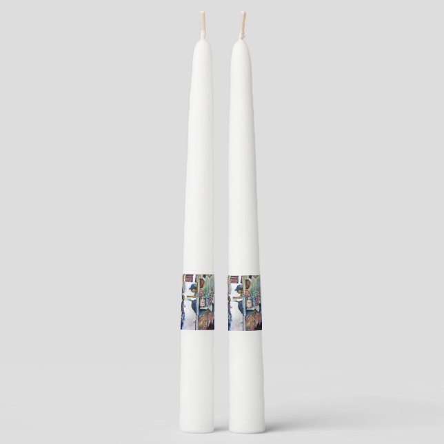 Ultimately Produces Hope Taper Candle (Front)