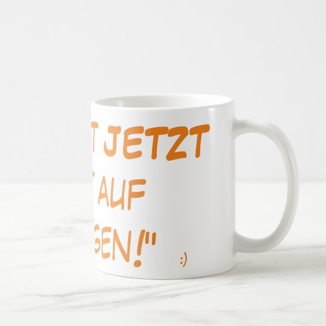 ULTIMATIVE you-have-now-want-on-jogging cup! Coffee Mug (Right)