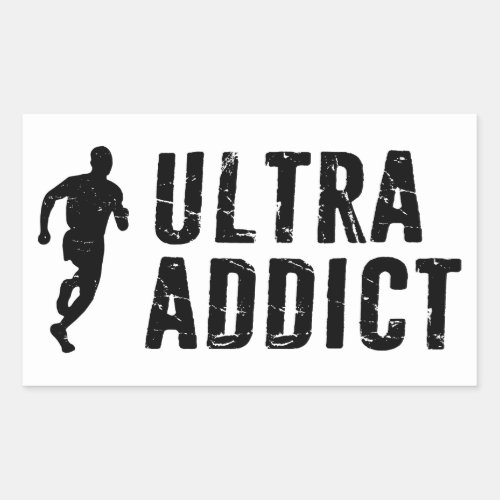 Ultra Addict Rectangular Sticker