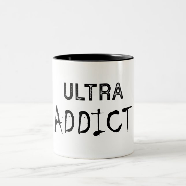 Ultra Addict Two-Tone Coffee Mug (Center)