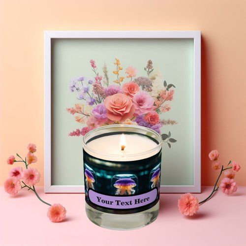 Ultra Colored Jellyfish in Jar Scented Candle