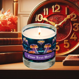 Ultra Colored with Jellyfish Scented Candle