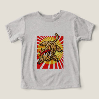 Ultra Cute Anime Leopard Kitty Chiseled HeadBand Toddler T-shirt