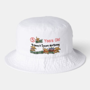 Ultra Cute Leopard Safari Birthday Hat