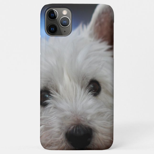 Ultra Cute Pestie Westie White Terrier Case-Mate iPhone Case (Back)