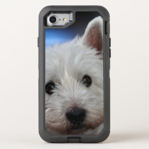 Ultra Cute Pestie Westie White Terrier OtterBox Defender iPhone SE/8/7 Case