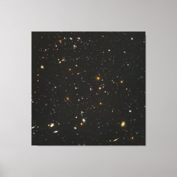 Ultra Deep Field Canvas Print by SpacePhotography at Zazzle