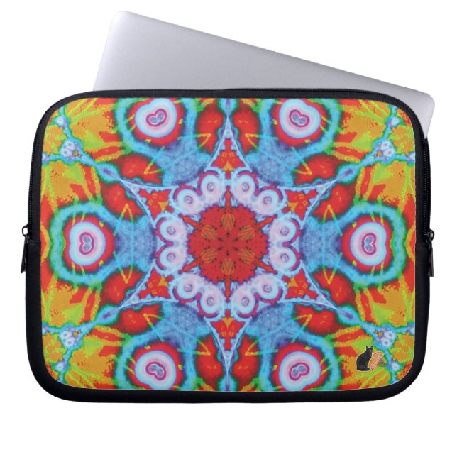 Ultra Kaleidoscope Laptop Sleeve (Front)