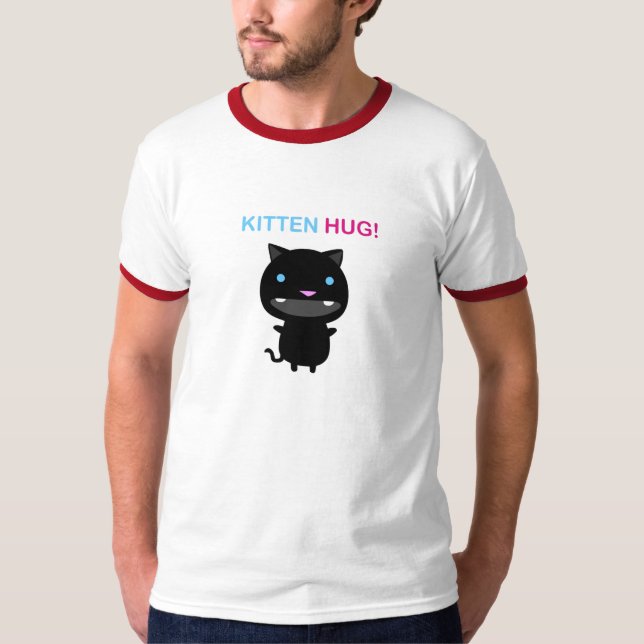 Ultra Kawaii - kittenhug tee! T-Shirt (Front)