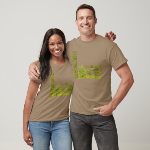 Ultra Light Pines Hiking T_shirts