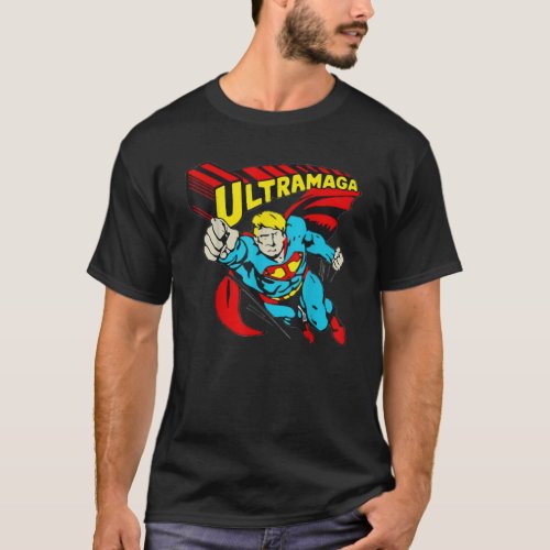 Ultra MAGA 2024 Funny Pro Trump Maga Super Vintage T_Shirt