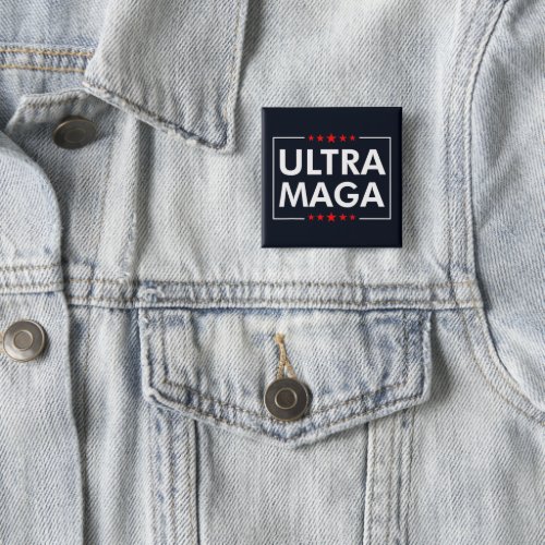 Ultra MAGA  2024 Republican Presidential Race Button