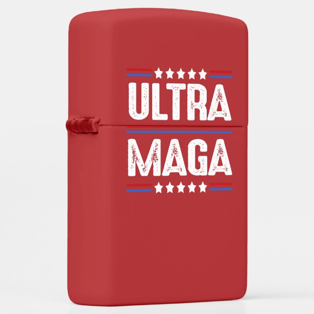Ultra MAGA Conservative Zippo Lighter (Right)