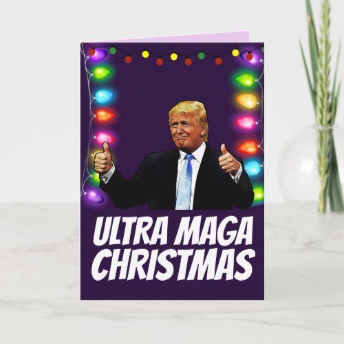  ULTRA MAGA DONALD TRUMP Christmas cards